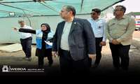 بازدید رئیس دانشگاه علوم پزشکی اهواز از مراکز بهداشتی و درمانی چذابه